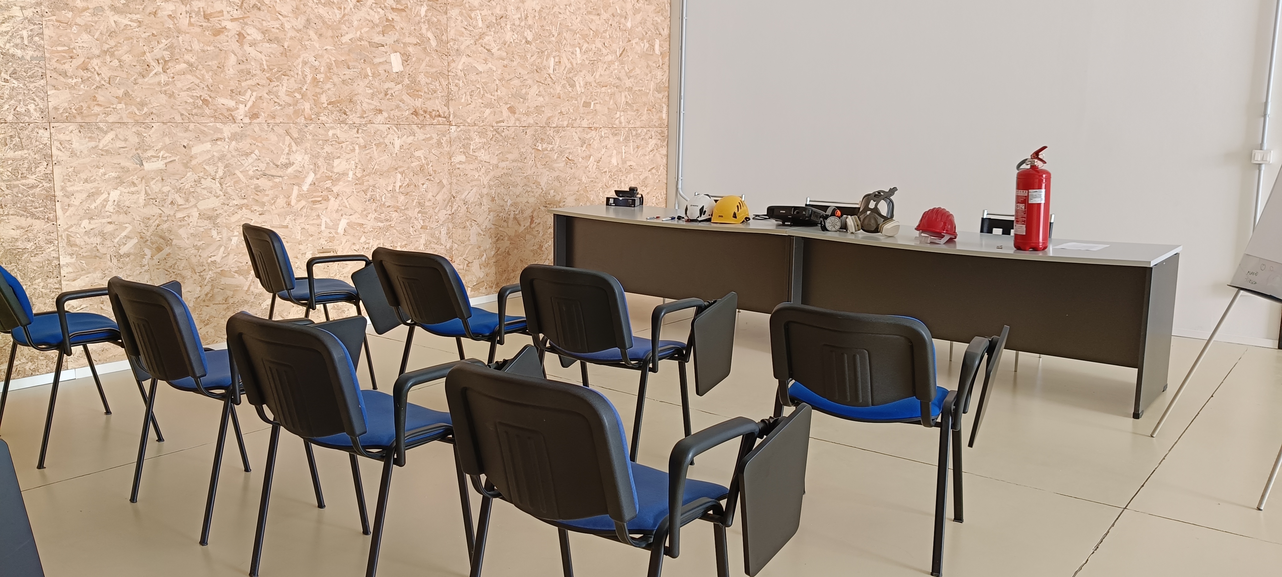 aule attrezzate per i corsi